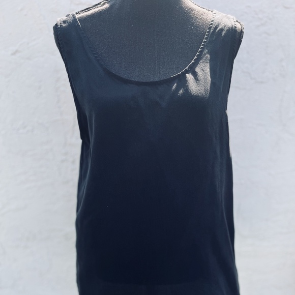 Authentic ZIMMERMAN Black 100% Silk sleeveless cami "M"   This top is perfect. - Picture 2 of 7
